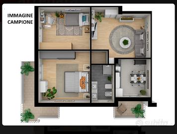 METRO B - QUADRILOCALE con SPESE COMPRESE