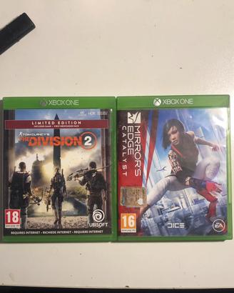 THE DIVISION 2 E MIRROR’S EDGE CATALYST
