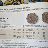 5 Cent 1861 Napoli Regno