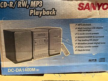 Riproduttore CD e MP3 SANYO
