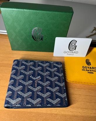 Portafoglio Goyard Blu