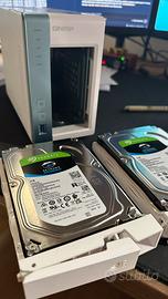 NAS QNAP TS-x31k - 8TB Seagate skyhawk (2x4TB)