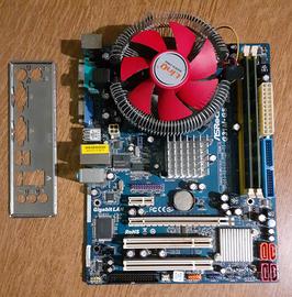 Scheda Asrock G31M-GS con cpu e ram