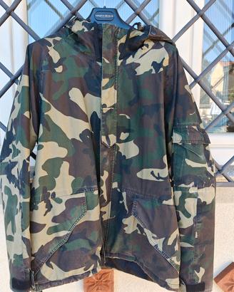 Giaccone mimetico uomo