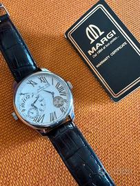 Orologio Margi automatico tourbillon in acciaio