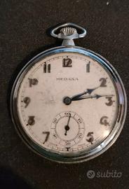 orologio da taschino da collezione Medana anni 40