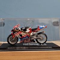 Suzuki GSX-R 2001 modellino moto GP De Agostini