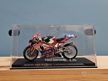 Suzuki GSX-R 2001 modellino moto GP De Agostini