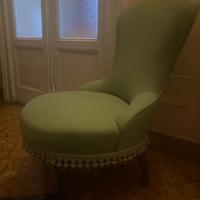 Set 2 poltrone stile liberty