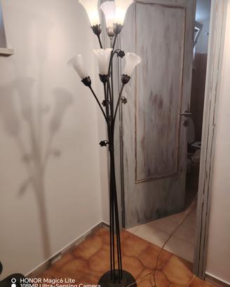 piantana ferro battuto