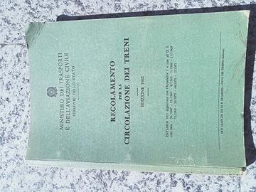Regolamento circolazione treni