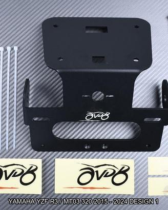 Portatarga corto YAMAHA YZF R3 MT03 320 2015 2024