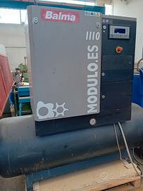 Compressore a vite balma es15 usato revisionato
