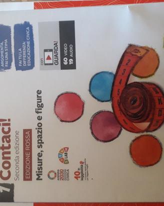 contaci misure, spazio e figure ed. rossa