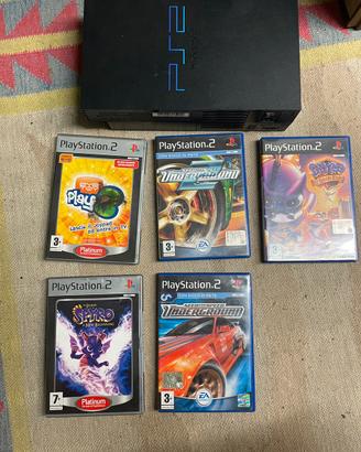 Play station due con giochi