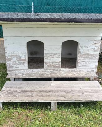 Cuccia doppia per cani