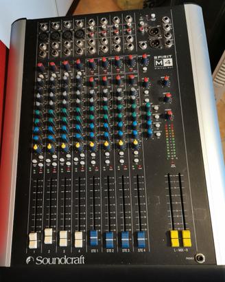 Mixer Soundcraft Spirit M4 Digital Out