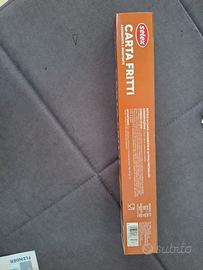 Selex carta per fritti in fogli pretagliati 20 pez