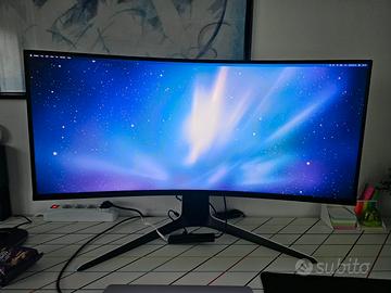 Monitor Ultra Wide TCL 34R83Q 170Hz HDR1400