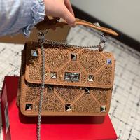 borsa a tracolla Valentino Vsling con diamanti