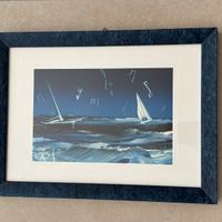 Quadro originale – Artista di strada, Isola d’Elba