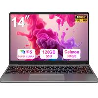Pc Portatile Grigio 14 Pollici Celeron N4020 Upto 
