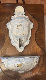 Lavabo da parete Deruta Grazia