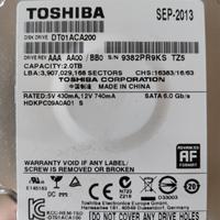 Hard disk SATA 2TB, 6GB/s