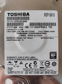Hard disk SATA 2TB, 6GB/s
