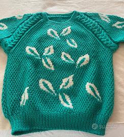 Maglione donna tg 42 verde