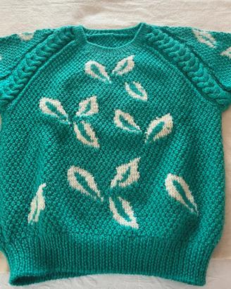 Maglione donna tg 42 verde