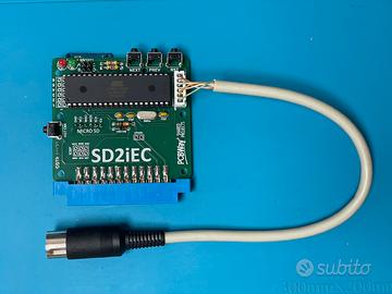 Lettore SD card per Commodore 64 (SD2IEC)