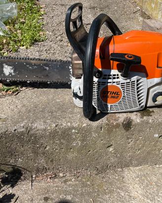 Motosegha stihl ms 362 con barra nuova