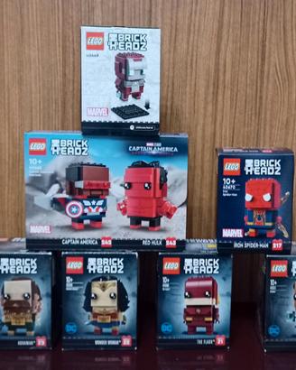 Lotto LEGO Brickheadz Marvel e DC