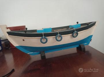 Gozzo in legno da arredamento 