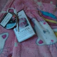 Coperta che si illumina al buio bimba