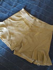 Pantaloncini dorati Mocky tg. s