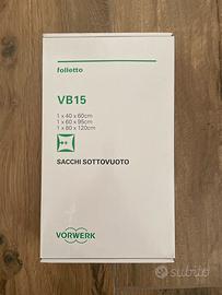 Sacchi sottovuoto VB 15 Vorwerk