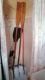 Remi in legno per barca