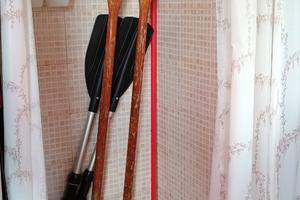 Remi in legno per barca