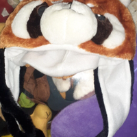 Peluche cappello cosplay Procione kawaii plush cap