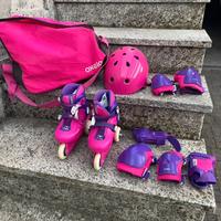Kit completo pattini a rotelle