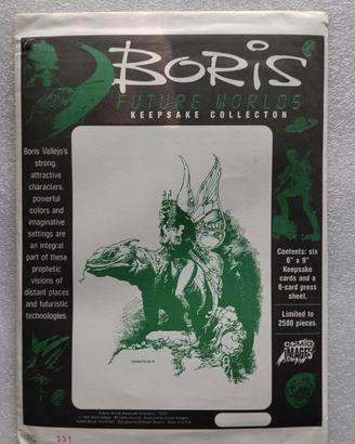 Boris Vallejo collezione carte Future worlds