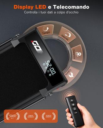 Tapis Roulant Elettrico Pieghevole