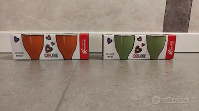 Set 4 tazzine da caffè