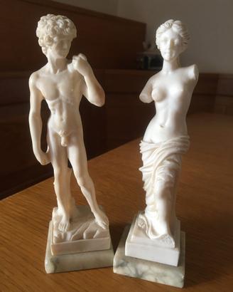Statuette alabastro