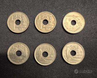 25 Pesetas - Spagna