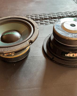 Coppia di woofer Genesis 6,5”