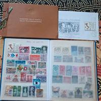 Set Libretto più busta più francobolli Repubblica 