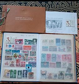 Set Libretto più busta più francobolli Repubblica 